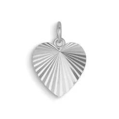 REFLECTION HEART VEDHÆNG | SØLV