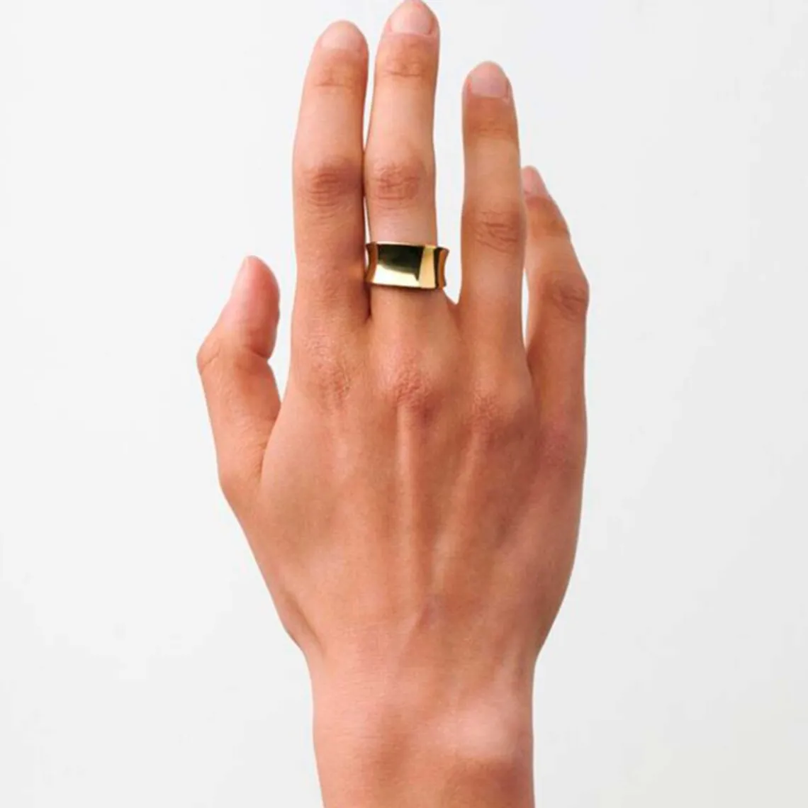 REFLECTION RING | FORGYLDT