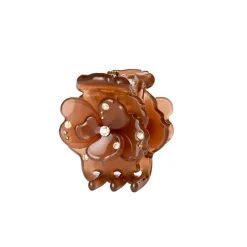 ROHI HÅRKLEMME - MOCHA