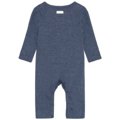 ROMPERS LS RIB MELANGE | VINTAGE INDIGO MELANGE