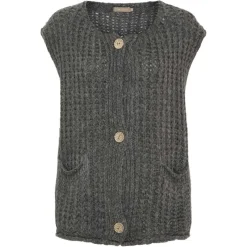 RUBY VEST | DARK GREY