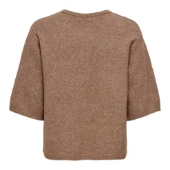 RUE LIFE 2/4 PEARL CARDIGAN | CARIBOU MELANGE