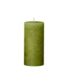RUSTIC CANDLE 10X25 - 160 TIMER | FERN GREEN