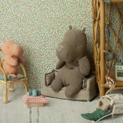 SAFARI FRIENDS - MEDIUM NÆSEHORN | LYSEBRUN