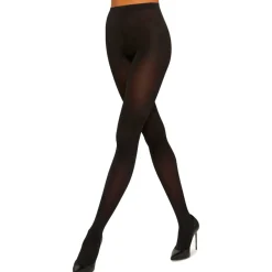SATIN OPAQUE 50 TIGHTS | BLACK