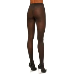 SATIN OPAQUE 50 TIGHTS | NEARLY BLACK
