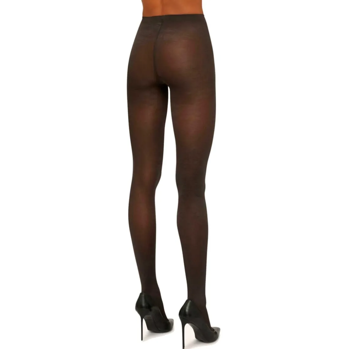 SATIN OPAQUE 50 TIGHTS | NEARLY BLACK