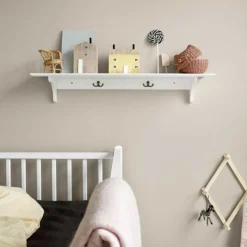 SEASIDE HYLDE MED KROGE 20X90 CM | HVID