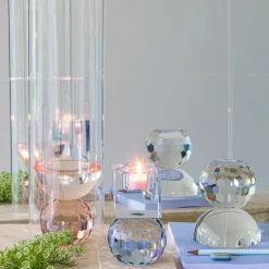 SHADOW SQUARE CANDLEHOLDER | ROSE