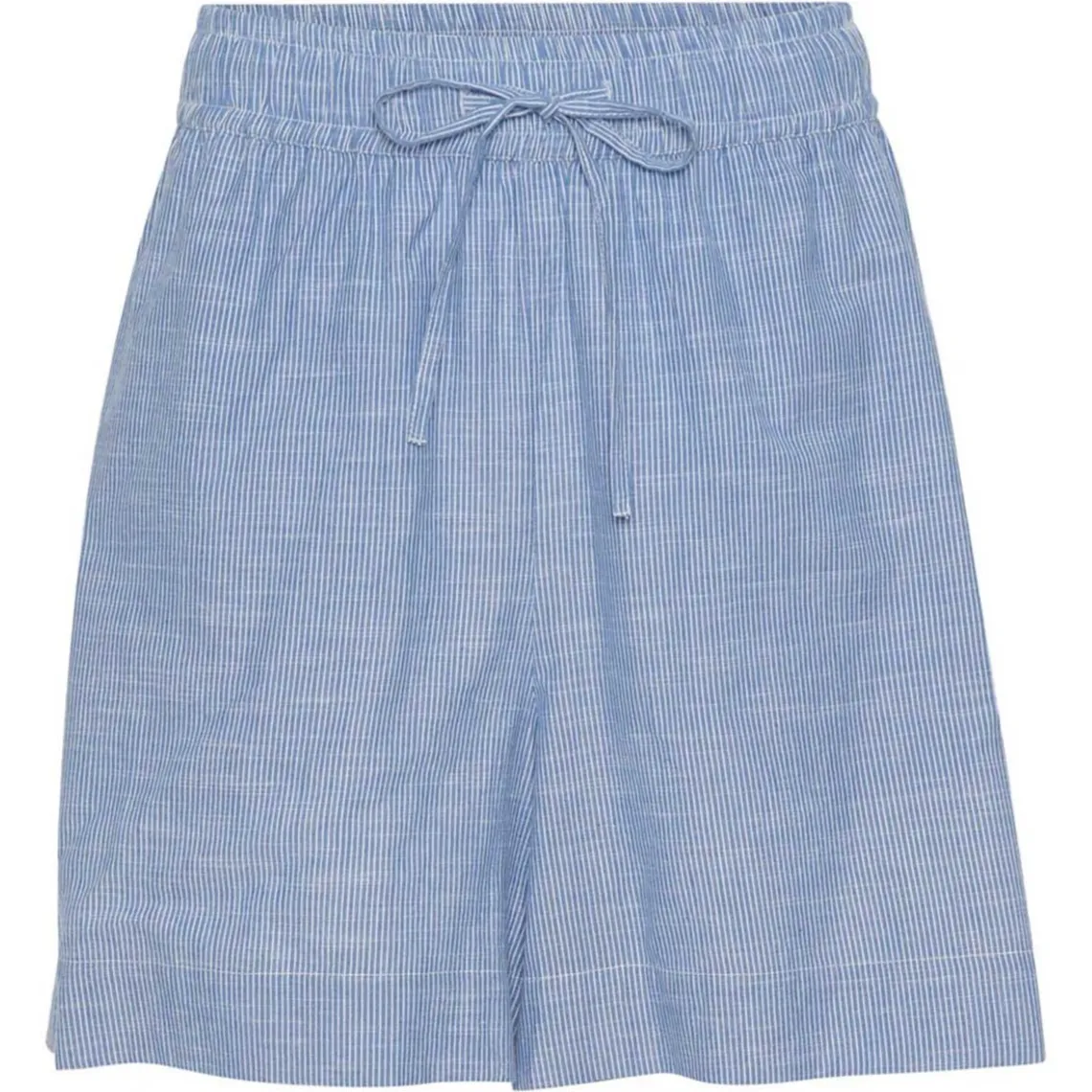 SIDNEY STRING SHORTS | MEDIUM BLUE STRIPE