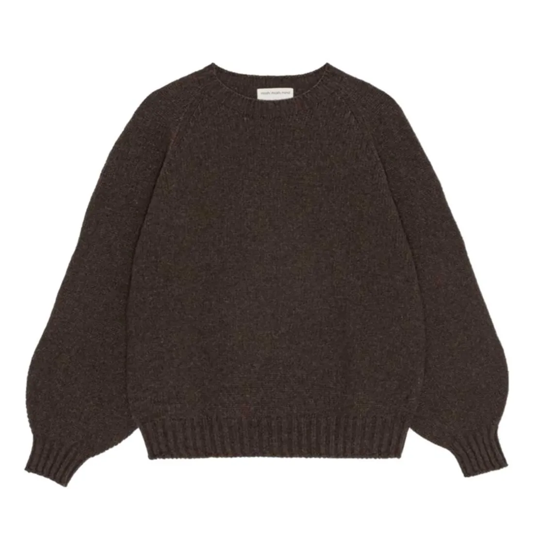 SIENNA KNIT WOOL | CHOCOLATE