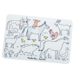 SILIKONE DÆKKESERVIETTER M/TUSSER