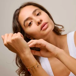 SIMPLE CHARM ARMBÅND | FORGYLDT