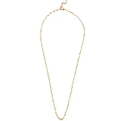 SIMPLE CHARM HALSKÆDE| FORGYLDT