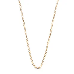 SIMPLE CHARM HALSKÆDE| FORGYLDT