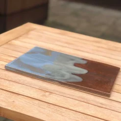 SKÆREBRÆT | BLÅ/BRUN