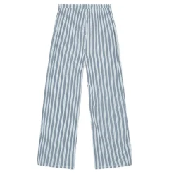 SLOW PANTS STRIPE | SEAA BLUE/ECRU