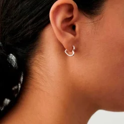 SMALL AFFECTION HOOPS | SØLV