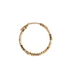 SMALL BEAD ØRERING 1 STK. | FORGYLDT