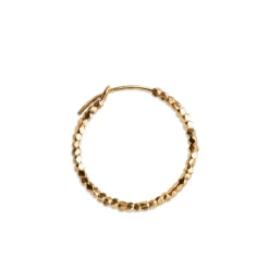 SMALL BEAD ØRERING 1 STK. | FORGYLDT