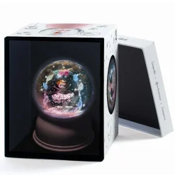 SNEKUGLE M/LYS - BALLERINA 14X11 CM