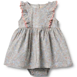 SOFIA SUIT DRESS | AIR BLUE FLOWERS