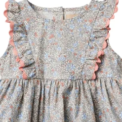 SOFIA SUIT DRESS | AIR BLUE FLOWERS