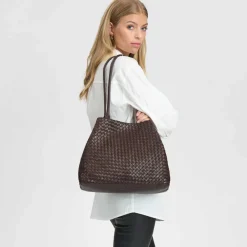 SOFYA SHOULDERBAG | DARK BROWN