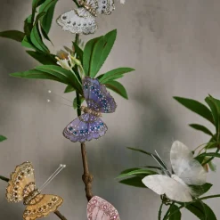 SOMMERFUGL M/CLIPS 10 CM | ROSA