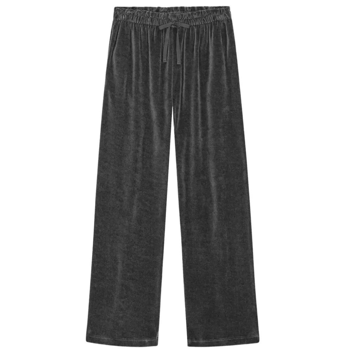 SONJA VELVET PANTS | DARK GREY
