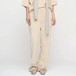 SONJA VELVET PANTS | PURE BEIGE