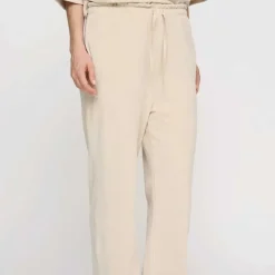SONJA VELVET PANTS | PURE BEIGE