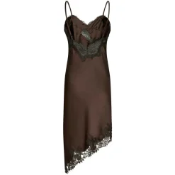 SORELLE LACE DRESS | DARK BROWN