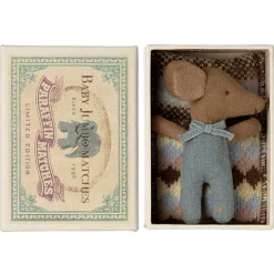 SOVE/VÅGEN MUS I ÆSKE | BLÅ