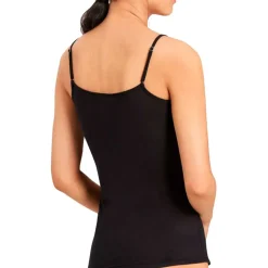 SPAGHETTI TOP - ULTRALIGHT | SORT