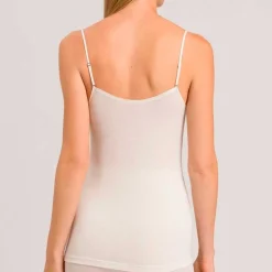 SPAGHETTI TOP I ULD/SILKE | CYGNE