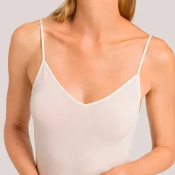 SPAGHETTI TOP I ULD/SILKE | CYGNE