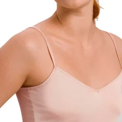 SPAGHETTI TOP SATIN DELUXE | NATURAL