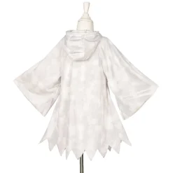 SPØGELSE JAKKE/MASKE 5-7 ÅR