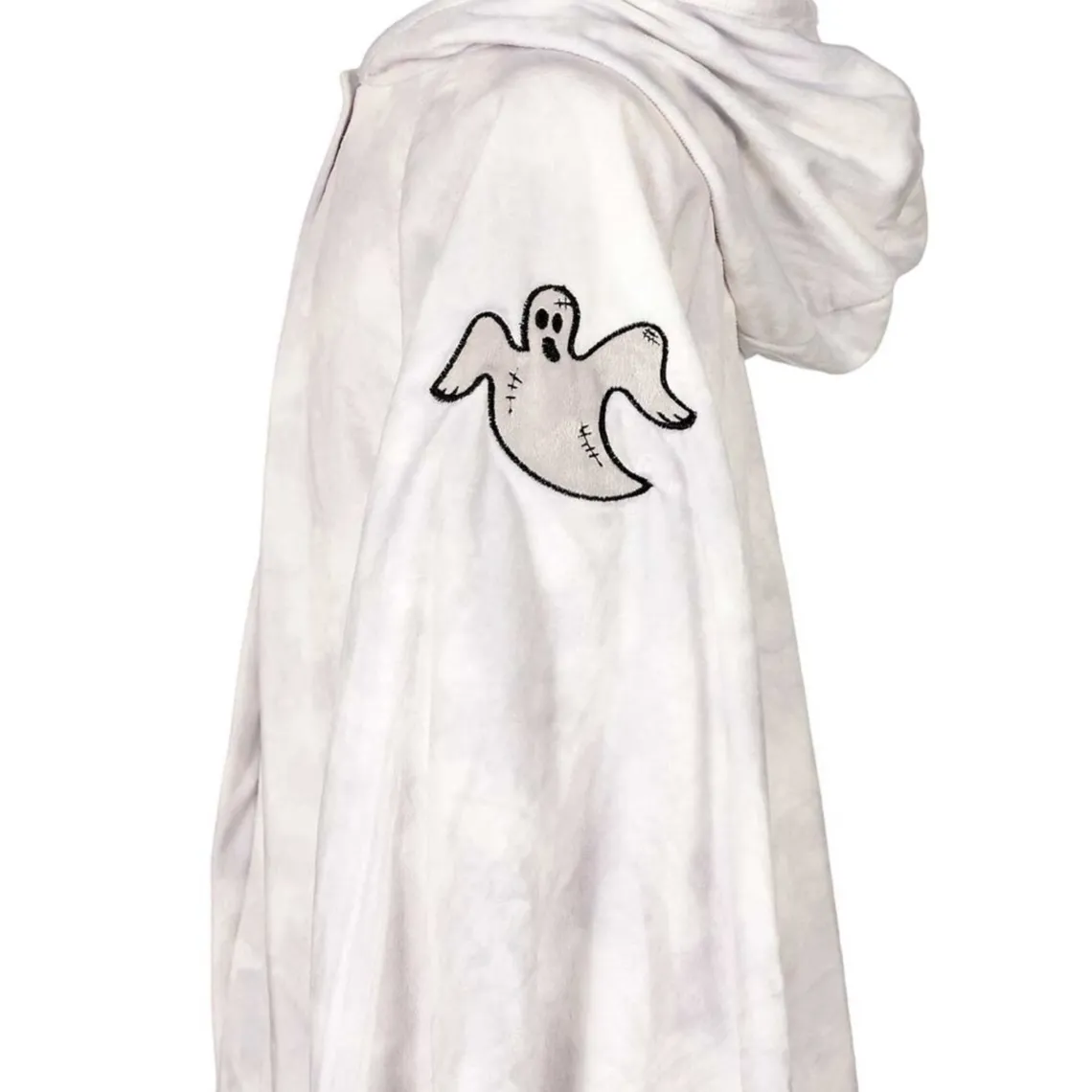 SPØGELSE JAKKE/MASKE 5-7 ÅR