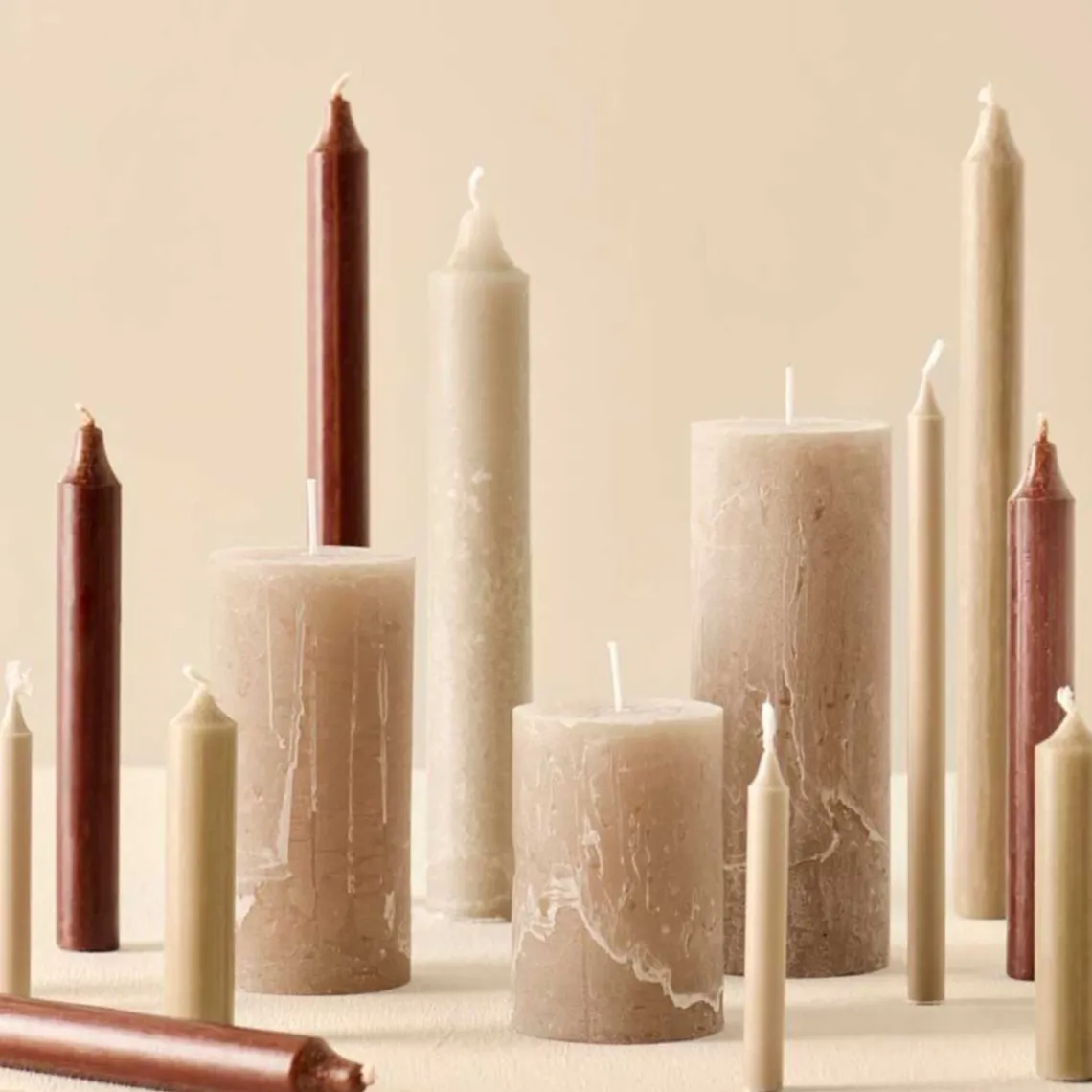 STEARINLYS - RUSTIK | HØR