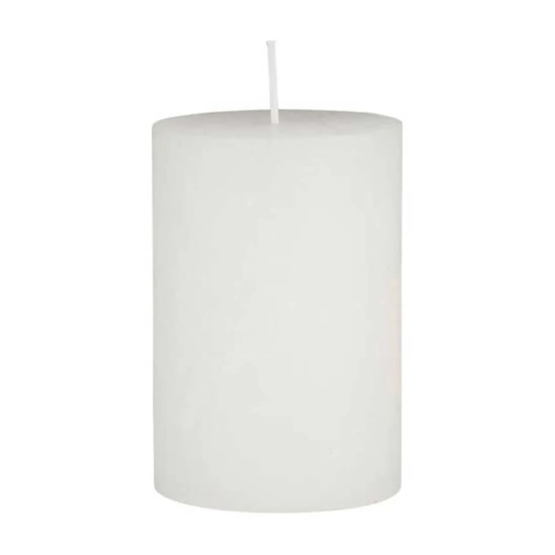 STEARINLYS - RUSTIK | HVID