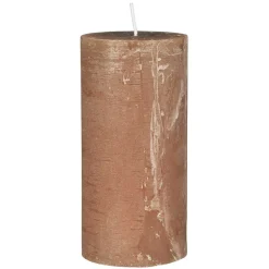 STEARINLYS - RUSTIK H14CM Ø6,8 | HONEY