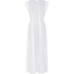 STOCKHOLM LANG KJOLE | BRIGHT WHITE