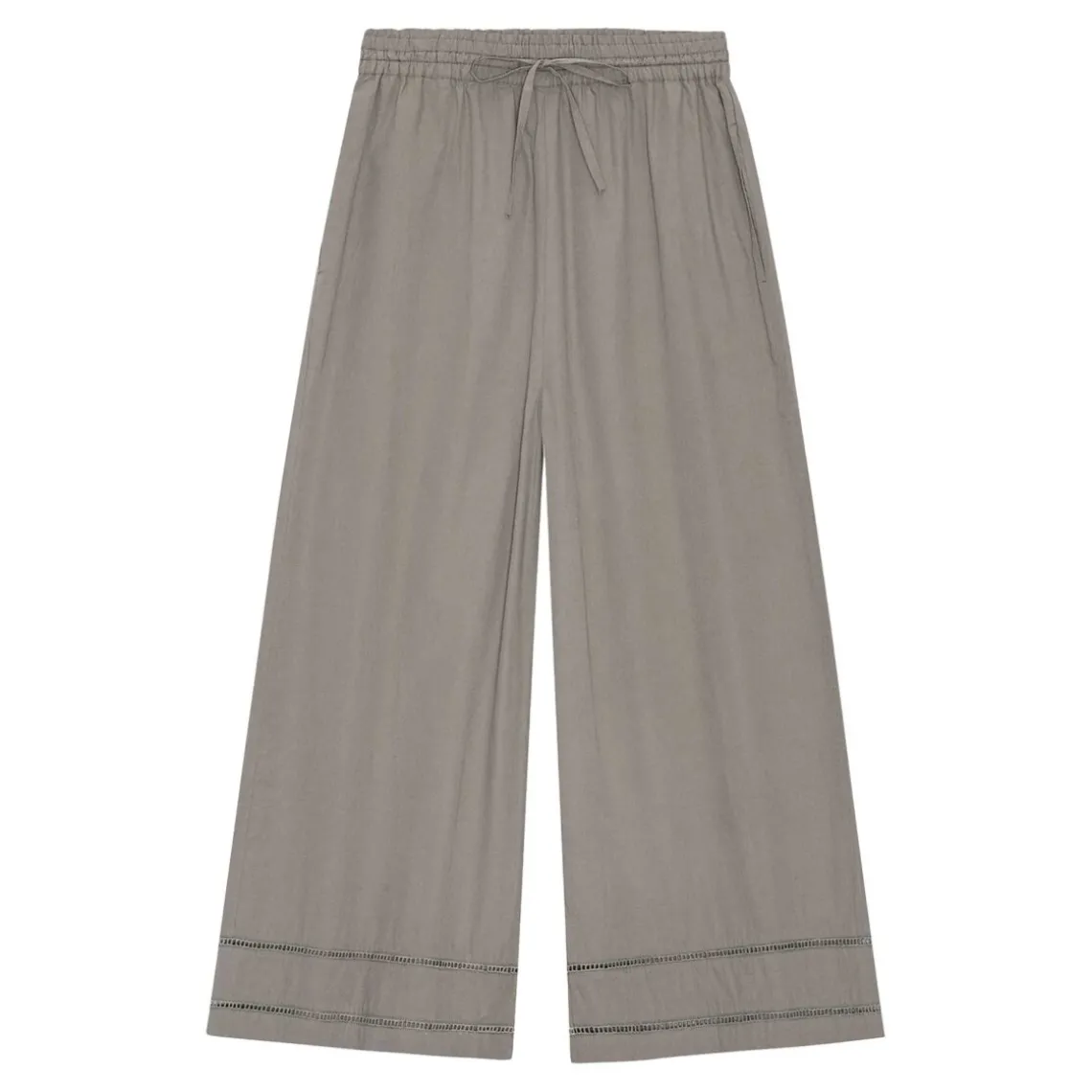 STORIE POPLIN PANTS | SEA GRAY