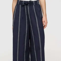 STORIE STRIPE PANTS | DARK NAVY/WHITE