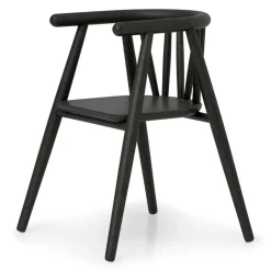 STORM BØRNESTOL - SORT RØGET E