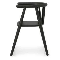 STORM BØRNESTOL - SORT RØGET E