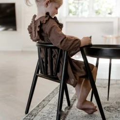 STORM BØRNESTOL - SORT RØGET E