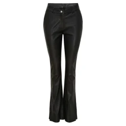 STRETCH BOOTCUT SKINDBUKSER | SORT